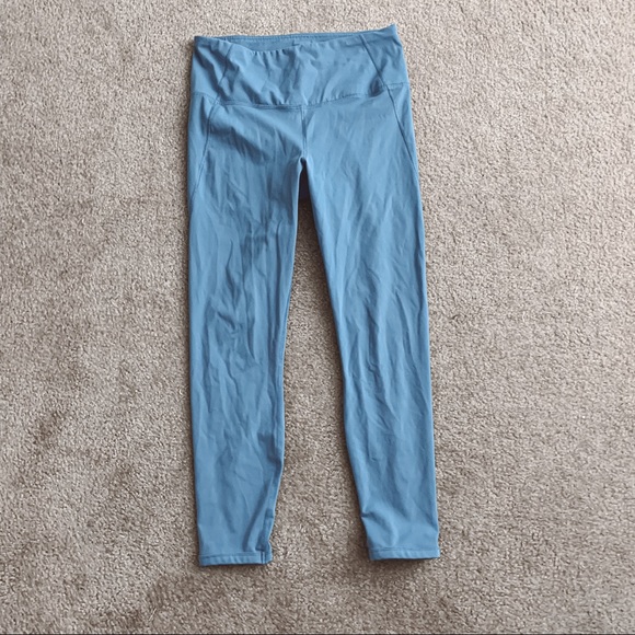 Yogalicious Pants - Yogalicious light blue soft athletic leggings
